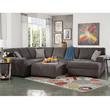 Cross Sell Image Alt - 3 - Piece Serenity Sectional w/ Cocktail Ottoman