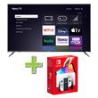 Cross Sell Image Alt - 65" Element TV w/ 4K Ultra HD Resolution &amp; Nintendo Switch White OLED