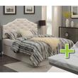Cross Sell Image Alt - Queen Dawson Headboard w/8" Firm Tight Top Mattress&nbsp;