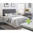 Cross Sell Image Alt - Queen Bergen Bed w/8" Firm Mattress&nbsp;