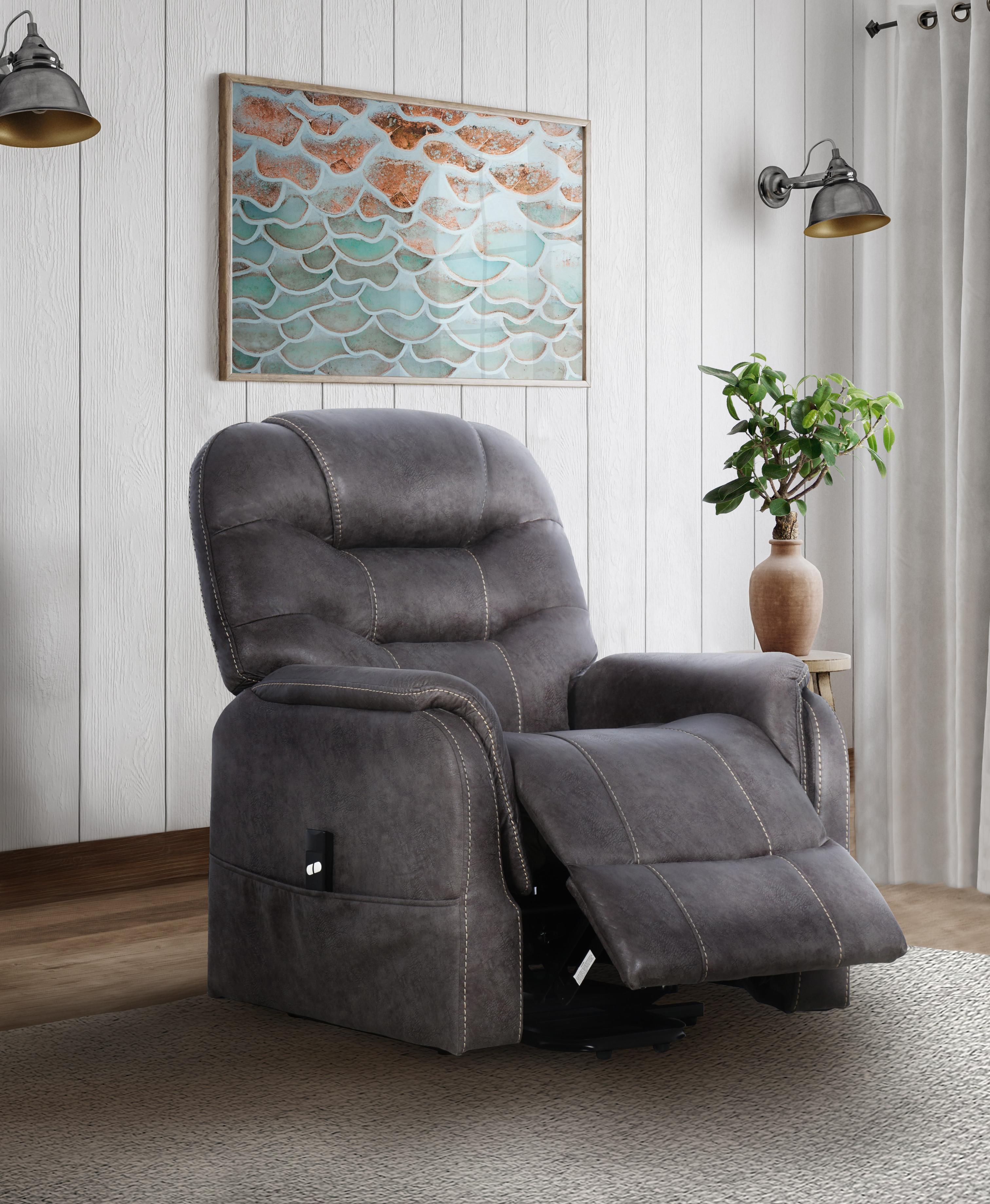 Rent to Own Mazin Edward Lift Chair - Grey at Aaron's today!