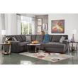 Cross Sell Image Alt - Serenity Sectional - Dark Grey�