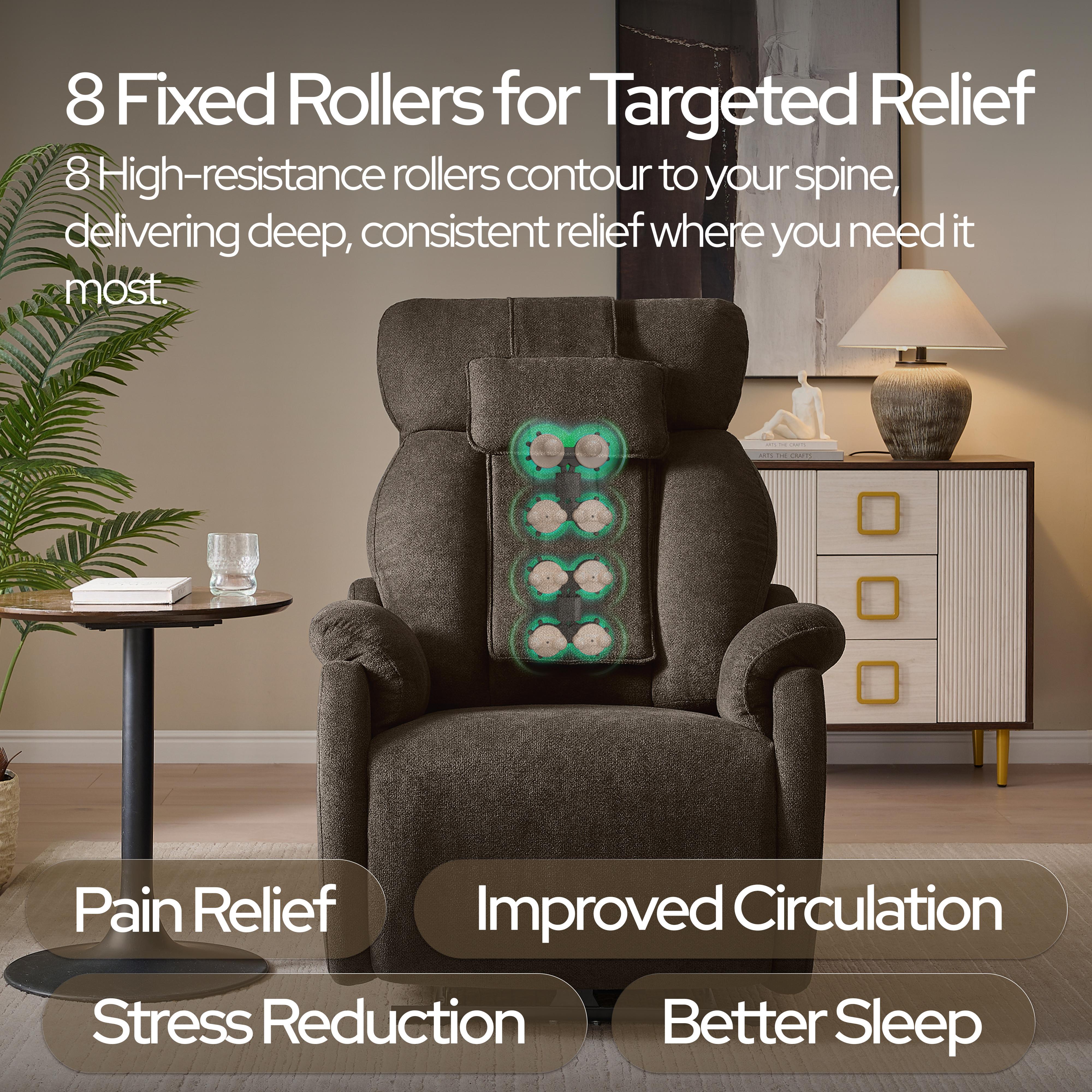 Rent to Own Living Essentials Maxwell Massage Power Recliner