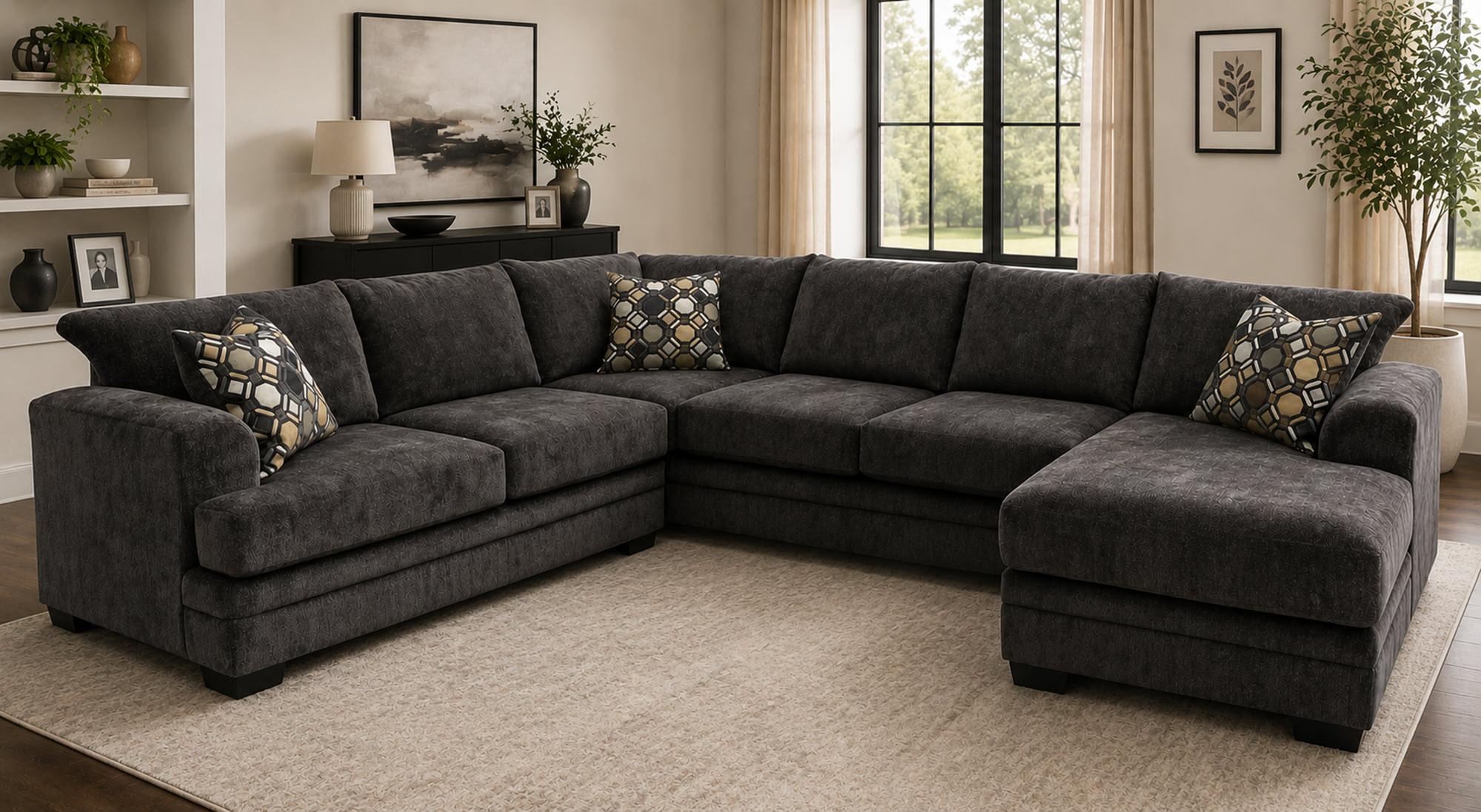 Rent to Own Woodhaven Ellis 3-Piece Sectional at Aaron's today!