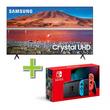 Cross Sell Image Alt - 50" Samsung 4K Ultra HD Smart TV &amp; Nintendo Switch 32GB Bundle
