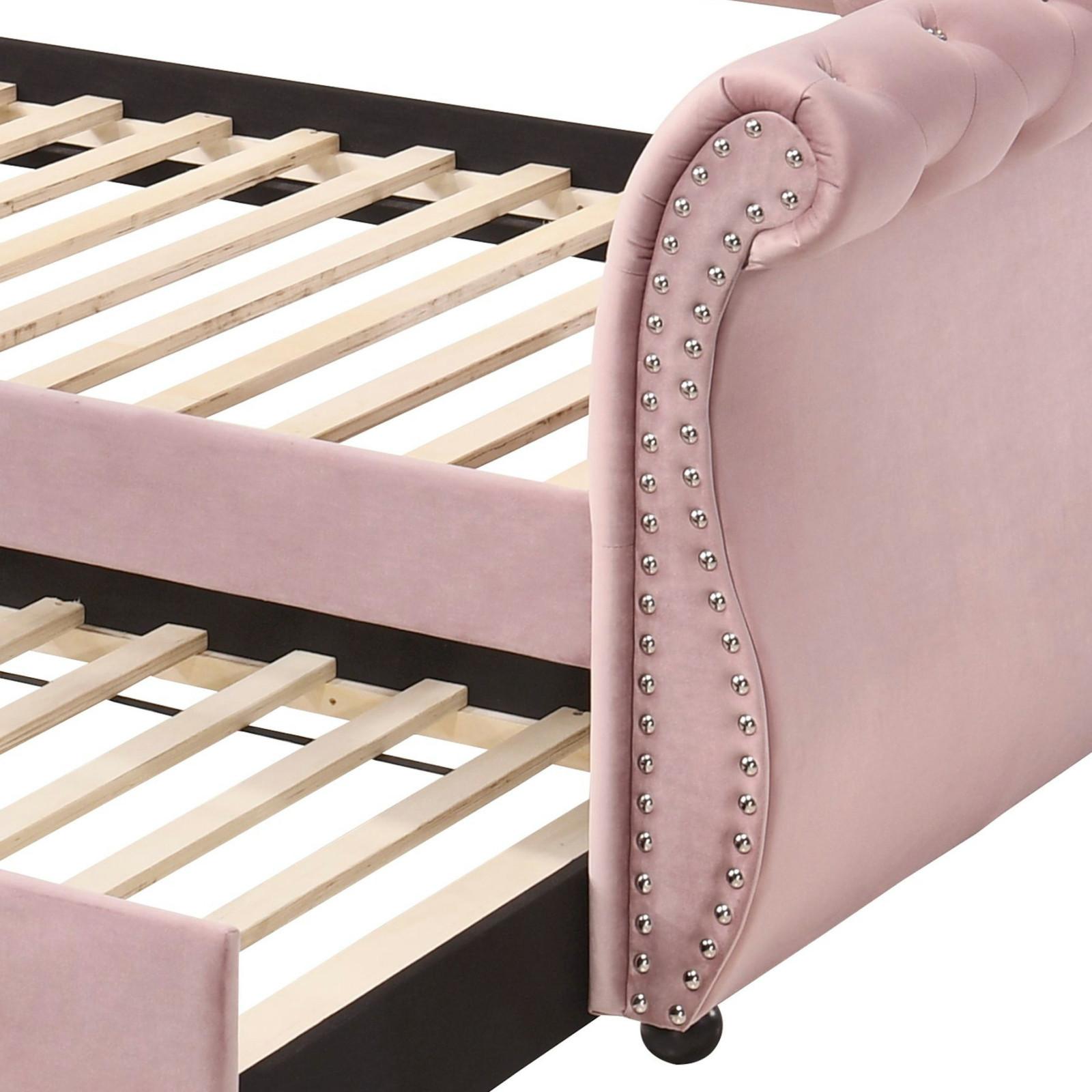 Rent to Own Acme Twin Adkins Daybed w/Trundle - Pink at Aaron's today!