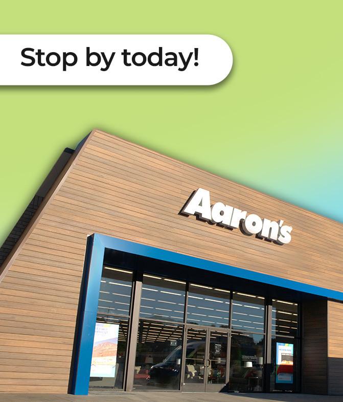 Local store with people shaking hands.