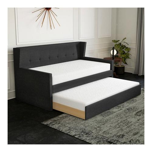 Twin Camelia Daybed w/Trundle - Black�