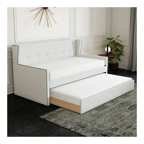 Twin Camelia Daybed w/Trundle - White�