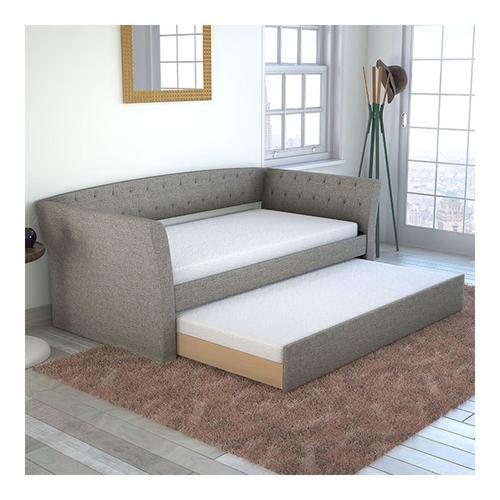 Twin Wisteria Daybed w/Trundle - Gray&nbsp;