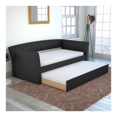 Twin Wisteria Daybed w/Trundle - Black&nbsp;&nbsp;