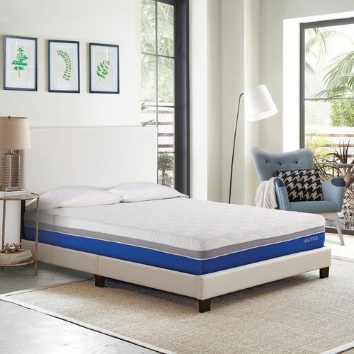 10" Tight Top Medium King Gel Memory Foam Mattress in a Box