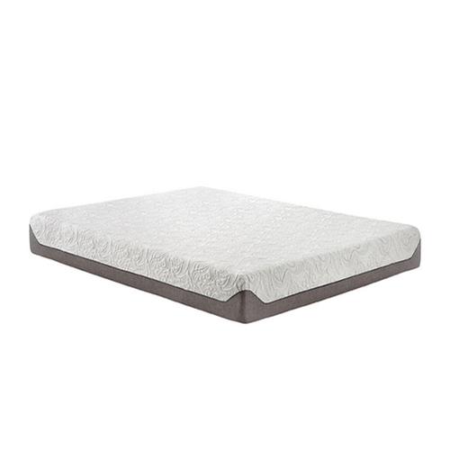 10" Tight Top Medium Queen Gel Memory Foam Mattress in a Box with Foundation